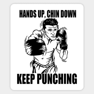 Keep Punching (Boxing) Magnet